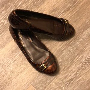 Cole Haan Animal Print Flats